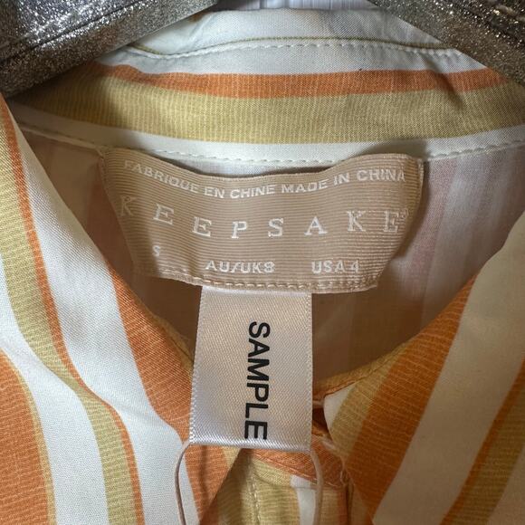 Keepsake the Label Sienna Shirt Spritz Stripe NEW - Picture 5 of 10